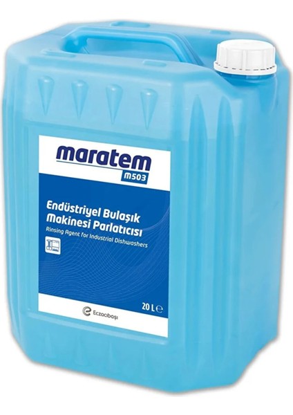 Eczacıbaşı Maratem M503 Endüstriyel Bulaşık Makinesi Parlatıcısı 20LT