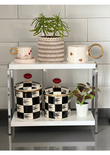 Mutfak Raf Krom Beyaz Tezgah Üstü Raf Kahve Köşesi Raf Banyo Raf Baharatlık fırsatları