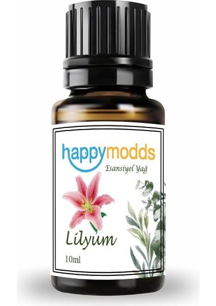 Lilyum Çiçeği Aromaterapi Uçucu Yağ Esansiyel Buhurdanlık Yağı 10 ml