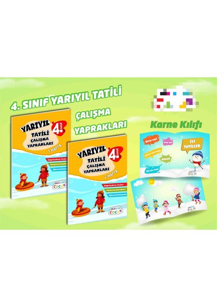 4. Sınıf Kış Tatil Kitap Seti