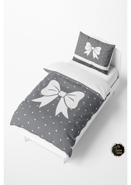 Kurdele Desenli Bebek ve Çocuk Nevresim Takımı TLAN-099