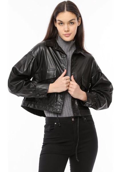 Standart Kesim Deri Ceket 40 fiyatları