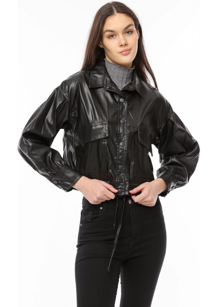 Standart Kesim Deri Ceket 40 fırsatları