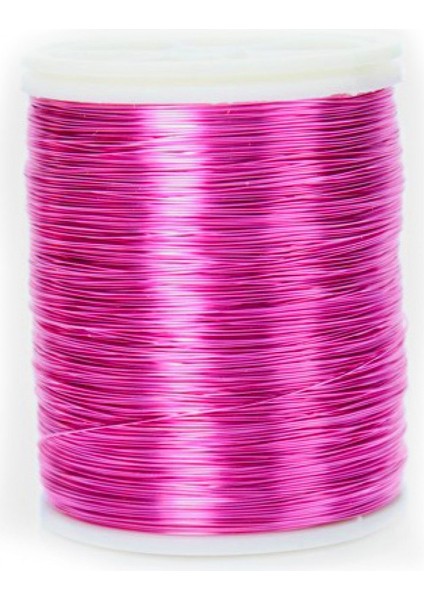 Filografi Teli Parlak Pembe RENK100 Gr, 150 mt HFT-1022