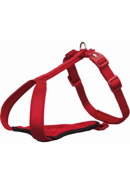 Köpek Premium Göğüs Tasması M 55 - 70 cm 20 mm Kırmızı