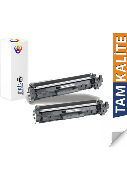 G3Q34A Muadil Toner Yazıcı Uyumlu CF217A 2li Paket