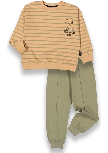 Snoopy Erkek Çocuk Alt Üst Eşofman Takımı