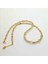 Yzcjeweler Doğaltaş Kolye - Sitrin Taşı Kolye (4mm.ve 6mm.lik Taşlar) 4