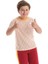 Lisanslı Çizgili Beyaz Unisex Çocuk T-Shirt 2