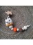 Isme Özel Ahşap Bebek Emzik Zinciri Amigurumi Ayı Yenidoğan Isimli Emzik Askısı 1