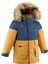 Çocuk Su Geçirmez Outdoor Kışlık Mont / Kar Montu - Koyu Sarı - SH500 - -1,5°c 1