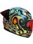 Rapıd 2 Race Neo Mavi-Mor Kask+Spoiler 4