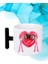 Mutlu Çiftler Love Kalp Baskılı Hediye T Saplı Kupa Bardak Porselen Çay Kahve Fincanı 2