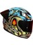 Rapıd2 Race Neo Mavi-Mor Kask + Spoiler Set (Şeffaf Kask Camı Hediyeli) 3
