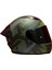 Rapıd 2 Race Thunder Bırds Uyumlu Mat Yeşil-Siyah-Gri Kask+Spoiler Set 3