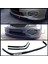 Honda Civic Vtec2 2001-2006 Uyumlu Üniversal Laguna Lip Esnek Ön Lip 2 Parça Tampon Altı Dil Karlık Ön Ek 4