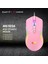 Gamenote MS1026 Rgb Uyumlu Pembe Gaming Oyuncu Mouse 6400DPI 3