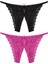 2 Li Özel Bölge Açık Bikini Kadın Külot 1
