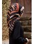 Twill Ipek Eşarp Zebra Desenli, Gold, Siyah 10581-0011 1