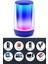 Pluse 4 Mini Taşınabilir Bluetooth Hoparlör. Işıklı Bluetooth Hoparlör. Kablosuz Bluetooth Hoparlör.temperli Camdan Üretilmiş Bluetooth Hoparlör 12