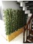Yapay Bambu Ağacı 1.60 mt Boy Bamboo Çiçek 2 Adet Fiber Boy 75 cm Ahşap Osb Saksıda 1
