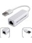USB 2.0 - 10/100 Mbps RJ45 Ethernet Çevirici Adaptör 2