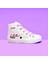 Blacpink Baskılı Beyaz Keten Çocuk Spor Ayakkabı Sneaker 1