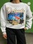 Flamingo Baskılı Şardonlu Sweatshirt 4