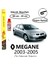 Renault Megane Muz Tipi Ön Silecek Takımı (2003-2005) Hediye!!! Autokit Konsantre Cam Suyu 1