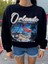 Flamingo Baskılı Şardonlu Sweatshirt 1