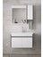 Alfa Banyo Estella-Oa -65 cm Mdf-Ayna Dolaplı, Seramik Lavabolu Banyo Dolabı Takımı**demonte Değil** 3