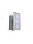 Melody White 4X12 cm Fanlı Temperli Cam Mesh Panel Beyaz Bilgisayar Kasası 1