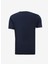 Bisiklet Yaka Koyu Lacivert Erkek T-Shirt 6RPT37PJ3BZ1554 2