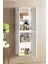 Viola Beyaz 140 cm Mdf Banyo Boy Dolabı**demonte Değil** (Hazır Kurulu) 2