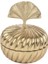 Gold Kapaklı Metal Obje 16X19 cm 1
