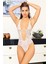 Beyaz Taşlı Bodysuit - 889 - Beden S 105008 1