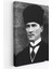 Atatürk Portre Tablosu Mustafa Kemal Atatürk Dikdörtgen Dekoratif Kanvas Duvar Tablosu-Cj-60 2