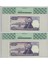 1000 Lira 7. Emisyon 2. Tertip Pick # 196 Serie E32 Farklı Filigran *takım Pcgs Sertifikalı 53/55 1