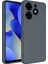 Caseworld Tecno Spark 10 Pro Kapak Içi Kadife Kamera Korumalı Lansman Silikon Kılıf - Petrol Mavisi 1