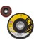 Katlı Flap Disk Yuvarlak Zımpara 115 mm - P40 Kum - 1 Adet 3