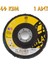 Katlı Flap Disk Yuvarlak Zımpara 115 mm - P60 Kum - 1 Adet 1