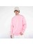Oversize Pembe Sweatshirt Erkek 1