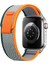 Trail Loop Kordon, Apple Watch ile Uyumlu Seri SE/11/10/9/8/7/6/5/4/3, 42mm-41mm-40mm-38mm, Turuncu Yeşil 2