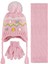 Atkı Bere Eldiven Takım 1-4 Yaş 2316001 Pembe 1