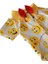 Emoji Desenli Kırmızı Papyonlu Beyaz Kedi Köpek Kıyafeti Elbisesi 3
