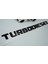 Turbodiesel Bagaj Siyah Abs Yazı Logo Amblem Benz Ile Uyumlu 2