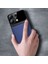 Xiaomi Redmi Note 13 5g Uyumlu Kılıf Lens Deri Kılıf Lacivert 3