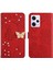 Xiaomi Redmi Note 12 Pro Için Cüzdan Kelebek Kapağı Ayarlanabilir Boyun Kayışı Crossbody Lanyard Kılıf (Yurt Dışından) 4