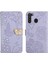 Samsung Galaxy A21 Için Cüzdan Kelebek Kapağı Ayarlanabilir Boyun Kayışı Crossbody Lanyard Kılıf (Yurt Dışından) 4