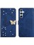 Samsung Galaxy A34 5g Için Cüzdan Kelebek Kapağı Ayarlanabilir Boyun Kayışı Crossbody Lanyard Kılıf (Yurt Dışından) 4